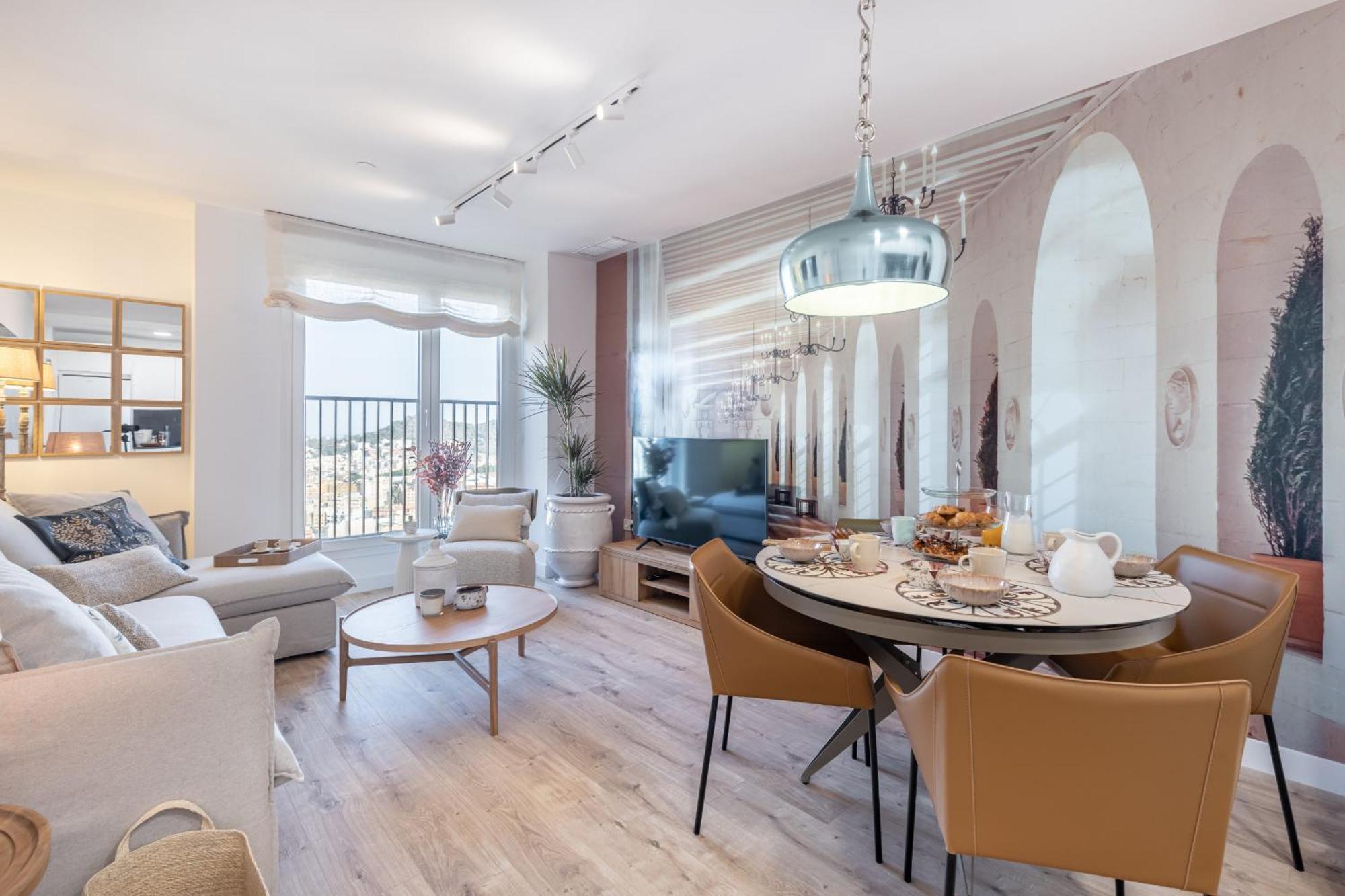 Skyline 8 Pool & Parking Free Leilighet